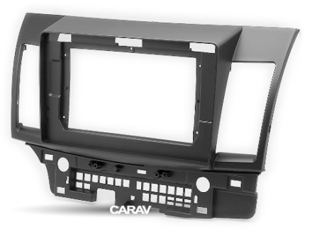 Рамка переходная MITSUBISHI Lancer Х, Galant Fortis (07+), PROTON Inspira (10+) для дисплея 10 дюймов