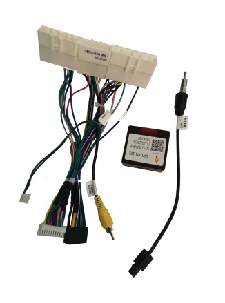 Комплект проводов для установки магнитолы в Renault Arkana, Duster 2021+, LADA (для авто без кругового обзора)