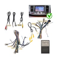 Комплект проводов для установки магнитолы в Nissan Murano (2007 - 2016), Teana (2008 - 2013) (AMP, CAN) RZC Комплект проводов для установки магнитолы в Nissan Murano (2007 - 2016), Teana (2008 - 2013) (AMP, CAN) RZC