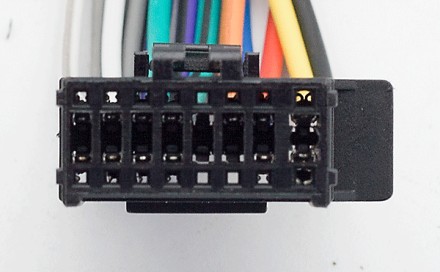 Штекер питания + ISO для магнитол Pioneer 