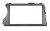 Рамка переходная 2din SsangYong Actyon 2006-2009, Kyron 2005+