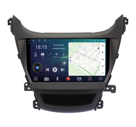 Магнитола для Hyundai Elantra 5 MD 2014-2016 Redpower 710 с 2K экраном