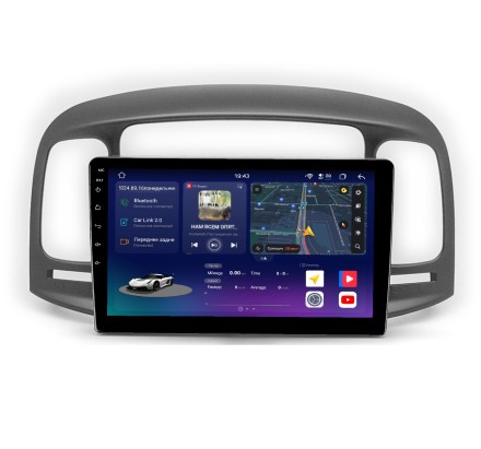 Магнитола для Hyundai Accent 2006-2012 Compas S500 (Топ класс)