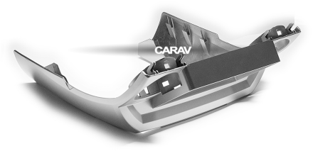 Рамка переходная в LAND ROVER Discovery 3 (04-09) для дисплея 9 дюймов (острые углы)