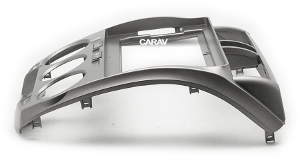 Рамка переходная в HONDA City 2008-2014; Ballade 2011-2014 (только для а/м без климат контроля / цвет серебристый) для дисплея 10 дюймов