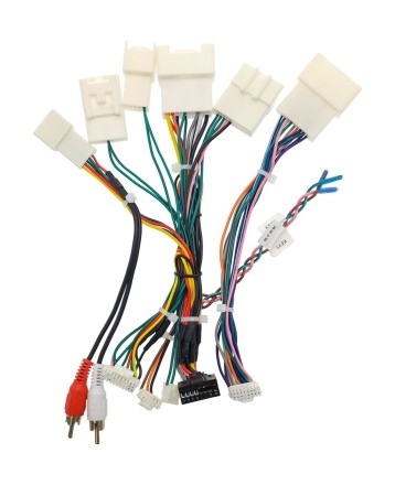 Комплект проводов для установки магнитолы в Toyota Prado 2002 - 2009 (правый руль, для авто с монитор.)