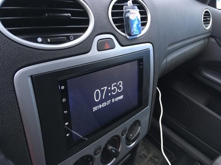 Рамка переходная 2din Ford Focus Focus II, C-Max (05+), S-Max, Fusion, Transit (06+), Fiesta III (06-08)