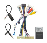 Комплект проводов для установки в Renault Arkana 2019+, Kaptur 2020+, Duster 2020+ (основной, CAN RZ, 360, AMP) Комплект проводов для установки в Renault Arkana 2019+, Kaptur 2020+, Duster 2020+ (основной, CAN RZ, 360, AMP)