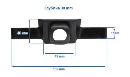 Видеокамера Фронтальная Toyota Rav4 2018+