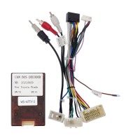 Комплект проводов для установки магнитолы в Toyota 2003 - 2013 (осн, ант, м/руль, CAN, AMP)