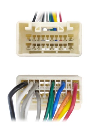 Комплект проводов для установки магнитолы в Toyota 2003 - 2013 (осн, ант, м/руль, CAN, AMP)