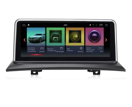 Монитор Android 10,25 дюймов для BMW X3 (E83) 2004-2009