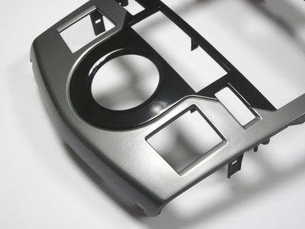 Рамка переходная 2din KIA Cerato, Forte (09-13) купе черный лак, серый лак