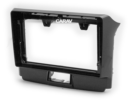 Рамка переходная в TOYOTA Corolla (E160) 2012+, кнопка аварийного сигнала внизу,  для дисплея 9 дюймов