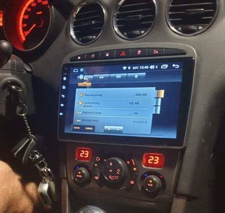 Магнитола на Андроид для Peugeot 308 (2007-2014), 408 (2012+) Winca S400 с 2K экраном SIM 4G сер/черн