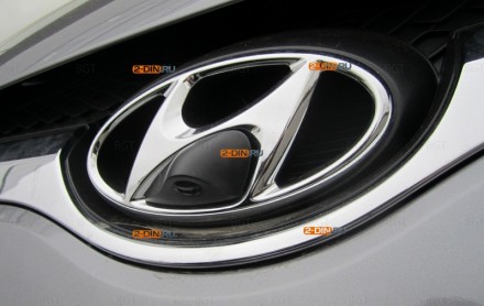 Видеокамера Фронтальная Hyundai в эмблему, большой размер