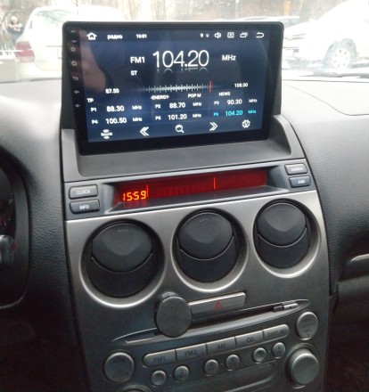 Головное устройство 10 дюймов Mazda 6 (2002-2007) Redpower 710 серии  (вместо бардачка)