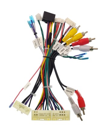 Комплект проводов для установки магнитолы в Hyundai, Kia 2009+ (основной, антенна, USB, CAN, AMP)