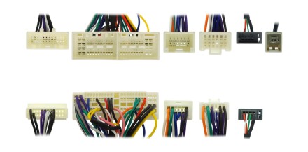 Комплект проводов для установки магнитолы в Hyundai, Kia 2009+ (основной, антенна, USB, CAN, AMP)