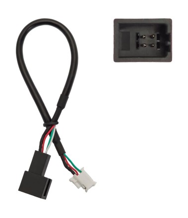 Комплект проводов для установки магнитолы в Mitsubishi Outlander 2022+ (для авто с рынка Китая и ОАЭ)