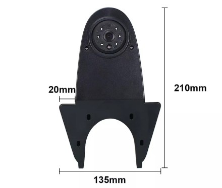 Видеокамера Mercedes-BENZ Sprinter, Volkswagen Grafter и др на крышу, Черная