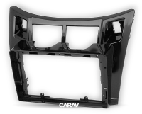 Рамка переходная TOYOTA Yaris,Vitz, Platz 2005-2010 для дисплея 9 дюймов, Черная глянцевая Рамка переходная TOYOTA Yaris,Vitz, Platz 2005-2010 для дисплея 9 дюймов, Черная глянцевая