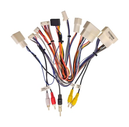 Комплект проводов для установки магнитол в Toyota Alphard 2008 - 2015 (основной, CAN) авто с 360 Тип2