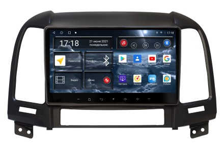 Магнитола для Hyundai Santa Fe 2006-2012 Redpower 710 с 2K экраном