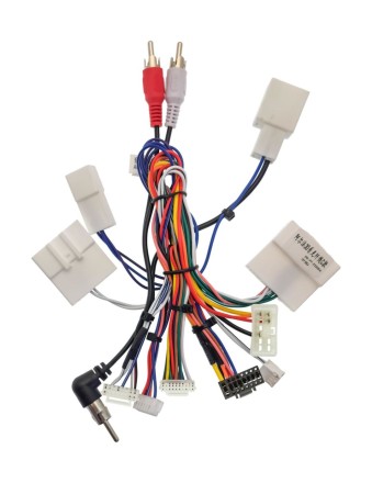 Комплект проводов для установки магнитолы в Toyota Alphard 2015 - 2020 (основной, CAN) Тип3