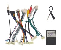 Комплект проводов для установки магнитолы в Toyota Prado 2014 - 2018 (для авто без усил. с рынка ОАЭ)