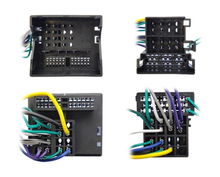Комплект проводов для установки магнитолы в Mercedes-Benz ТИП 1 A/B/Viano/Vito/R/ML/GL (основной, антенна, CAN)