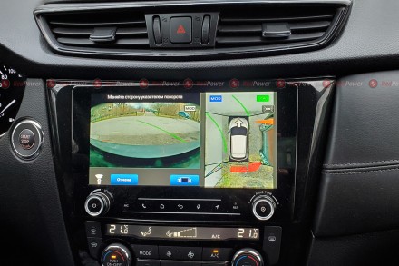 Головное устройство с поддержкой автопарковки и кругового обзора Nissan X-Trail III (2014+) Qashqai II (2013+) RedPower 10 дюймов 71301
