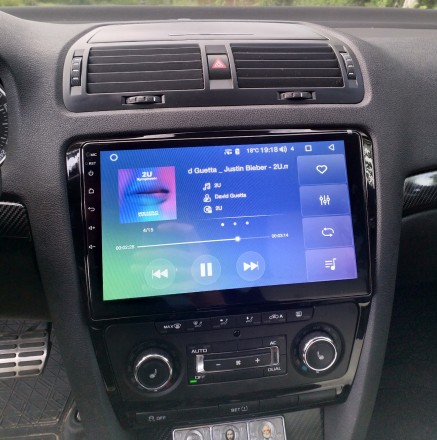 Магнитола на Андроид для Skoda Yeti (2009-2018) (климат/кондиционер) COMPASS TSN-2K, 4G, DSP, CarPlay