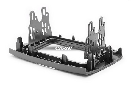 Рамка переходная 2din Skoda Superb (08-15) с отверстием под индикатор подушки безопасности