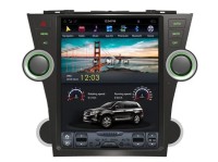 Головное устройство Toyota Highlander 2007-2013 (U40) Tesla-Style