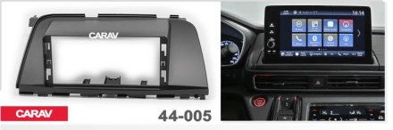 Рамка переходная в HONDA Odyssey 2020+ (только для а/м с рулем слева) для дисплея 12,3 дюймов 1