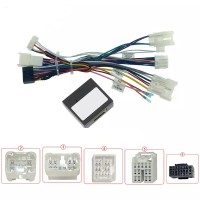 Комплект проводов для установки магнитолы в Toyota Harrier 1997-2003 низкие комплектации (основной, CAN) Комплект проводов для установки магнитолы в Toyota Harrier 1997-2003 низкие комплектации (основной, CAN)