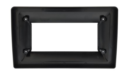 Монтажная рамка универсальная для установки  дисплея 10 дюймов в посадочное место 1-DIN