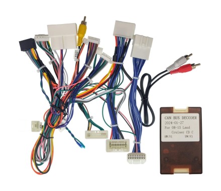 Комплект проводов для установки магнитолы в Toyota Land Cruiser 2007 - 2009 Тип C