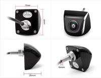 Видеокамера универсальная врезная 901B NTSC, горизонтальное крепление Видеокамера универсальная врезная 901B NTSC, горизонтальное крепление