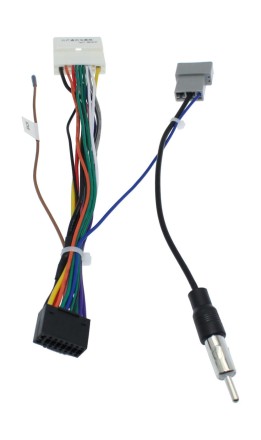 Комплект проводов для установки магнитолы в Nissan 2004+, Subaru 2008+ (основной, антенна)