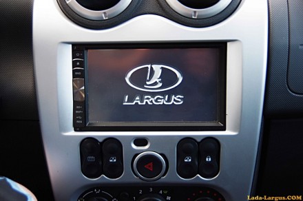 Рамка переходная 2din Renault Logan (10-14), LADA Largus