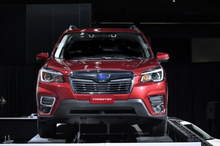 Видеокамера фронтальная Subaru Forester (2019+) 5 поколение