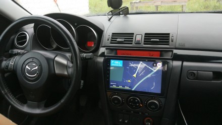 Штатное головное устройство на Андроид для Mazda 3 BK (03-08) Compass L