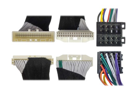 Комплект проводов для установки магнитолы в Лада Веста (Vesta NG) 2023+ (для авто без монитора, CAN)