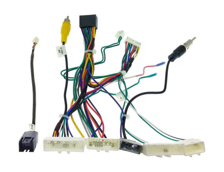 Комплект проводов для установки магнитолы в Nissan 2014+ (основной, антенна, мультируль*2, CAN, CAM)