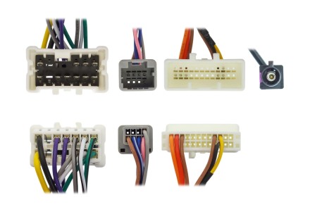 Комплект проводов для установки магнитолы в Renault 2012+ (основной, антенна, CAM, SWC)