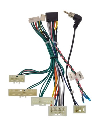 Комплект проводов для установки магнитолы в Toyota Prius 2020 (с усил), Prado 2003 - 2013 (с усил), ES 2001 - 2006