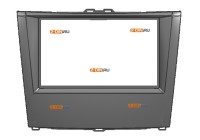 Рамка переходная 2din BYD L3 2010+