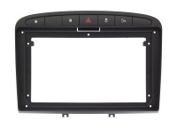 Рамка для установки в Peugeot 308 (07-13), 408 (12-17) Черная, для дисплея 9 дюймов Рамка для установки в Peugeot 308 (07-13), 408 (12-17) Черная, для дисплея 9 дюймов